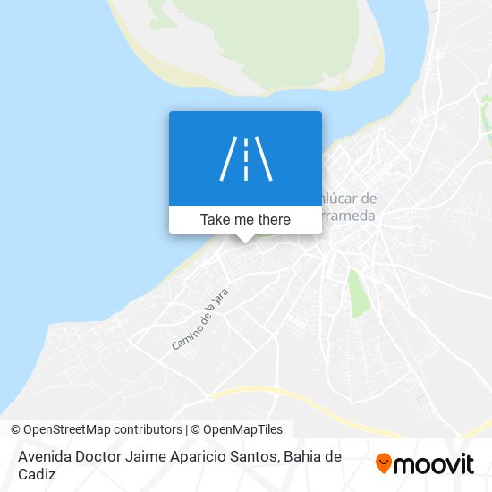 mapa Avenida Doctor Jaime Aparicio Santos