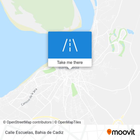 Calle Escuelas map