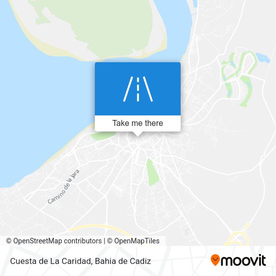 Cuesta de La Caridad map