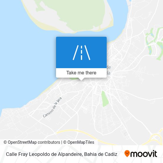 Calle Fray Leopoldo de Alpandeire map