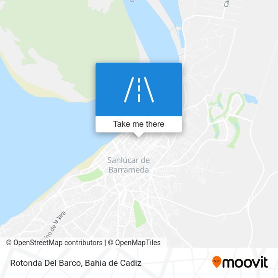 Rotonda Del Barco map