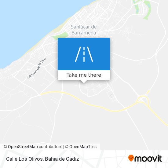 Calle Los Olivos map