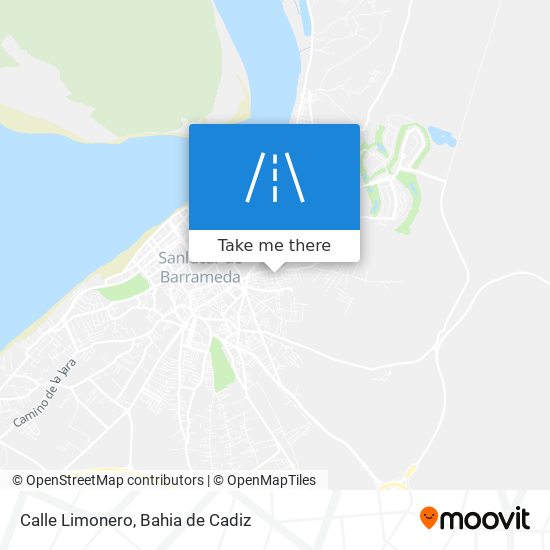 Calle Limonero map