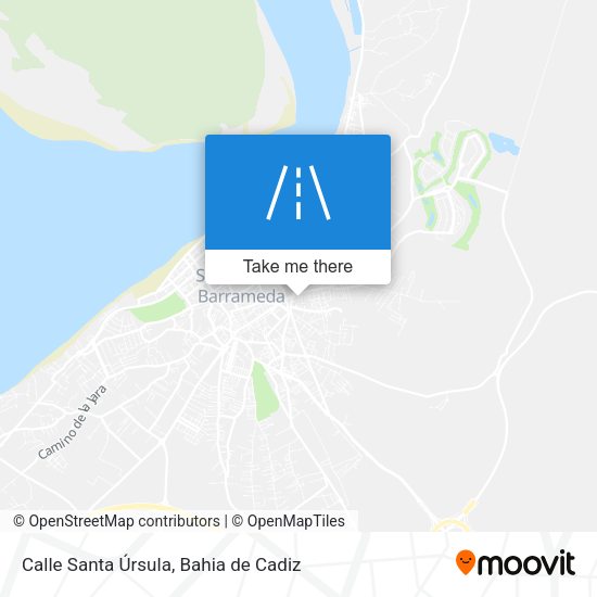 Calle Santa Úrsula map