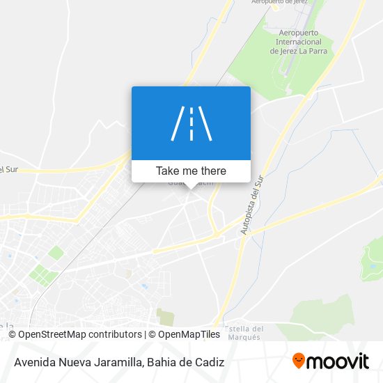 Avenida Nueva Jaramilla map