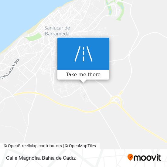 Calle Magnolia map