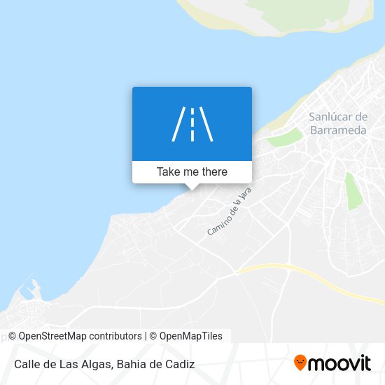 Calle de Las Algas map