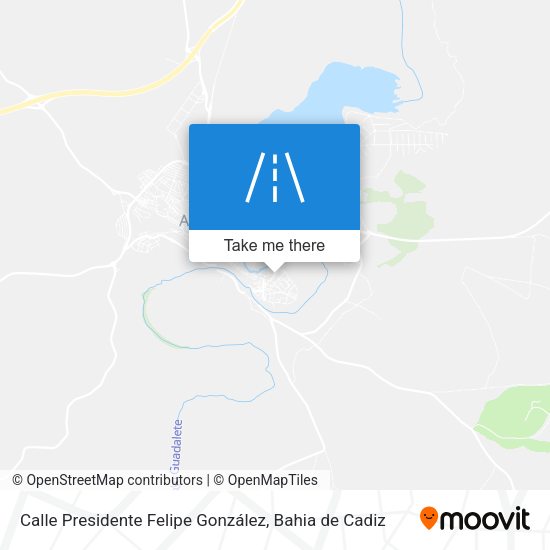 Calle Presidente Felipe González map