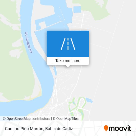 Camino Pino Marrón map