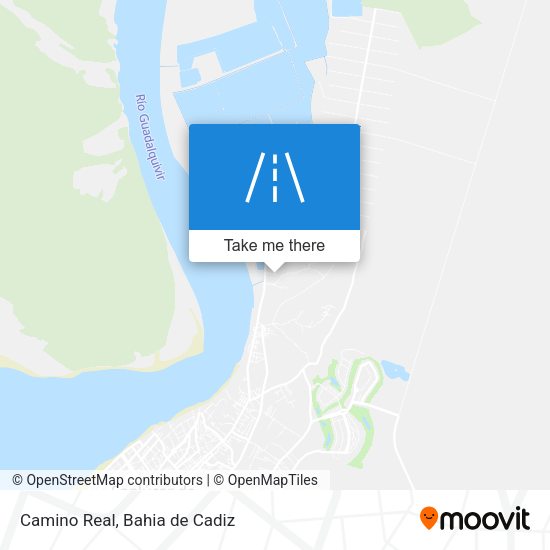 Camino Real map