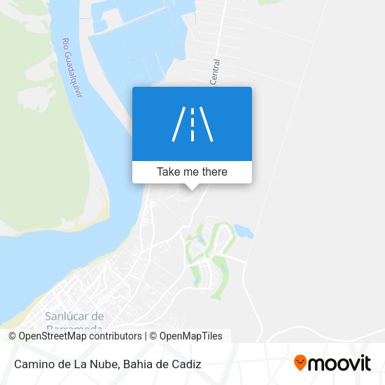 Camino de La Nube map