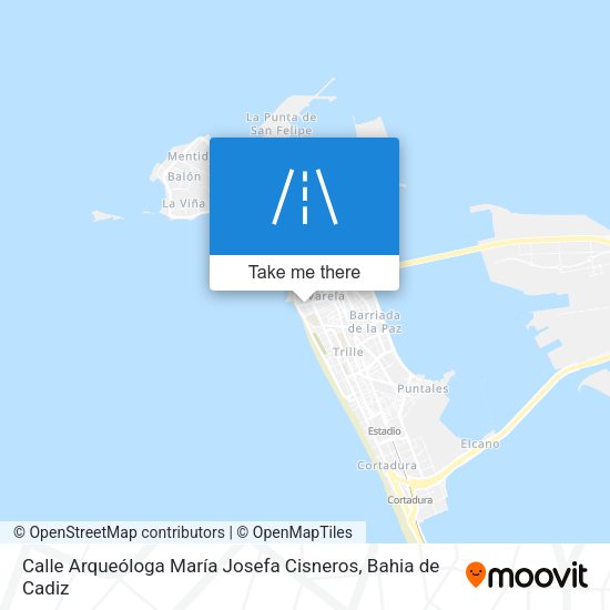 Calle Arqueóloga María Josefa Cisneros map