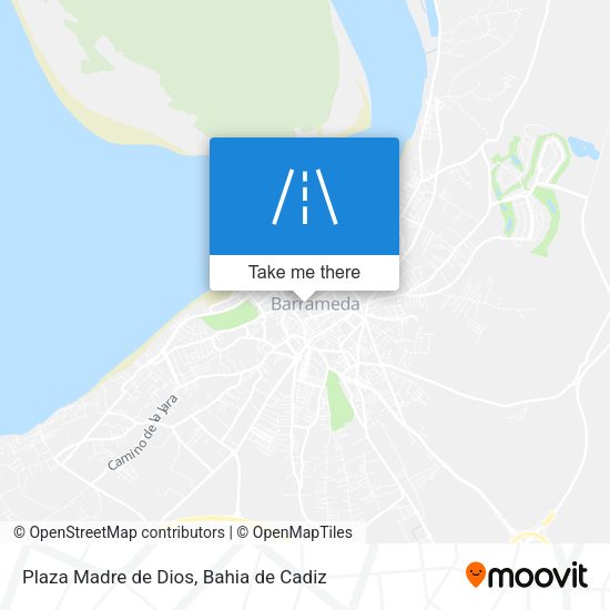 Plaza Madre de Dios map
