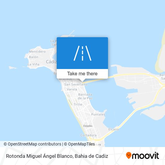 Rotonda Miguel Ángel Blanco map