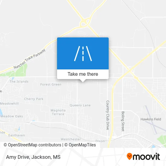 Amy Drive map