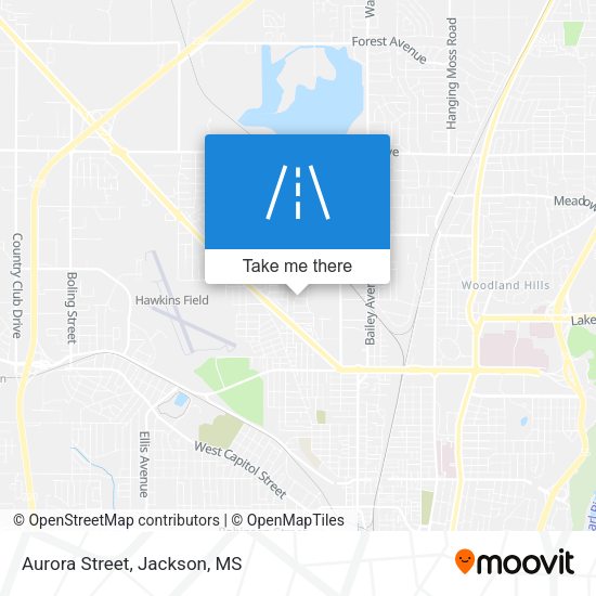 Mapa de Aurora Street