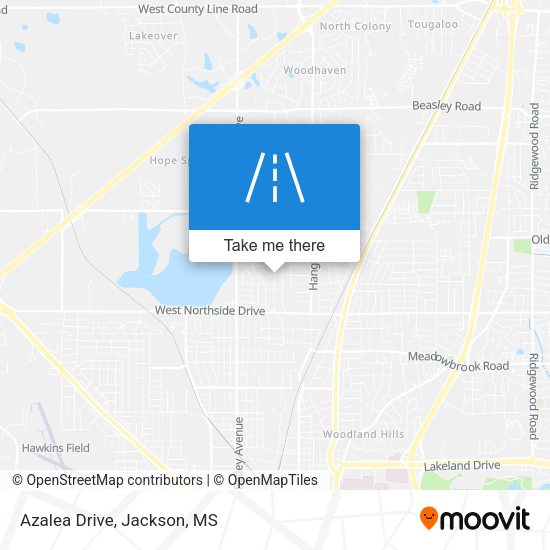 Mapa de Azalea Drive