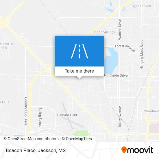 Beacon Place map