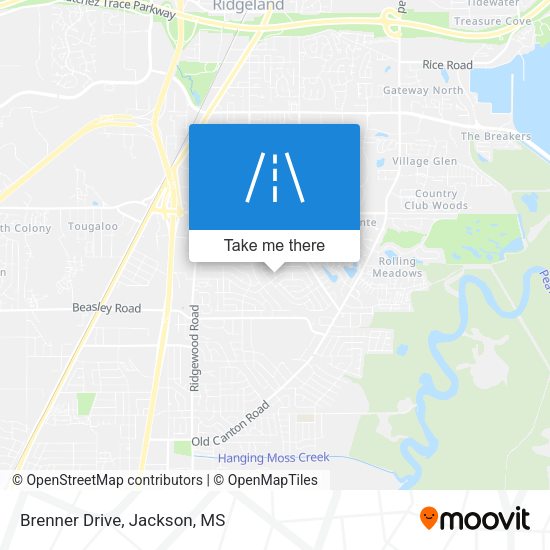 Mapa de Brenner Drive