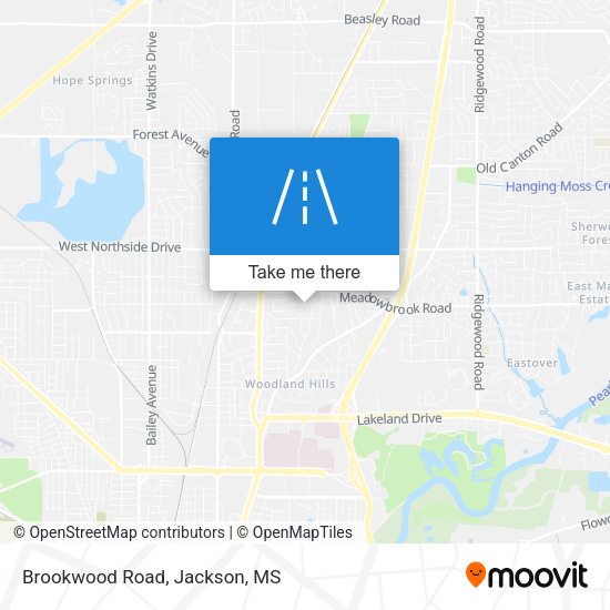 Mapa de Brookwood Road
