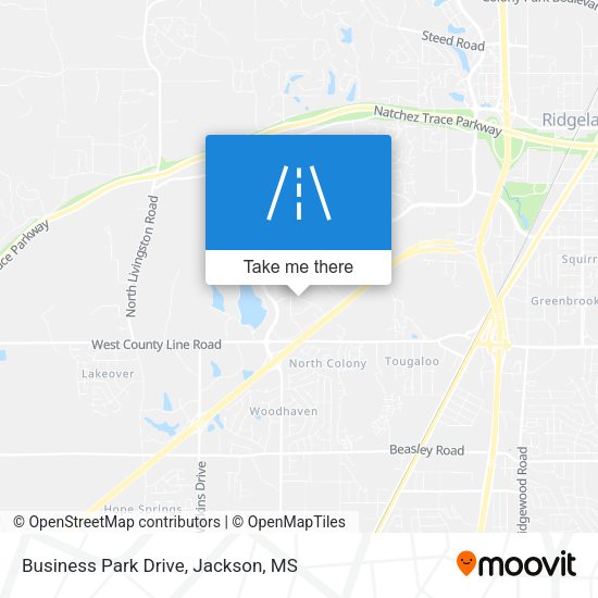 Business Park Drive map