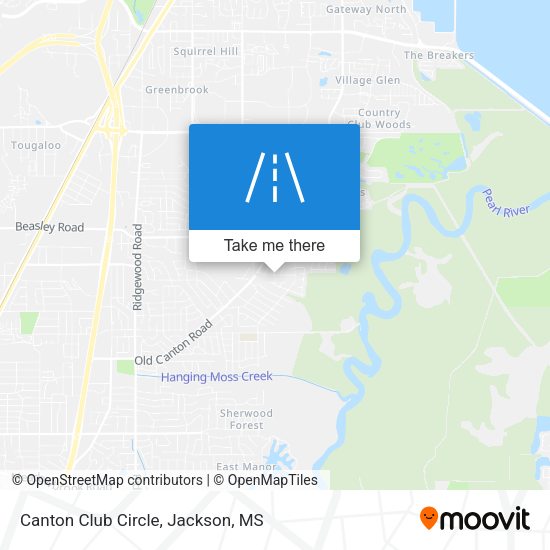 Mapa de Canton Club Circle