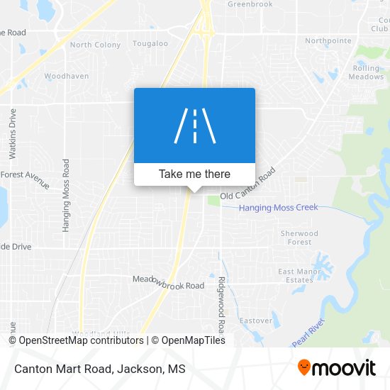 Mapa de Canton Mart Road
