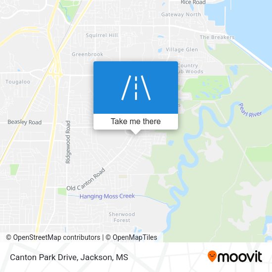 Mapa de Canton Park Drive