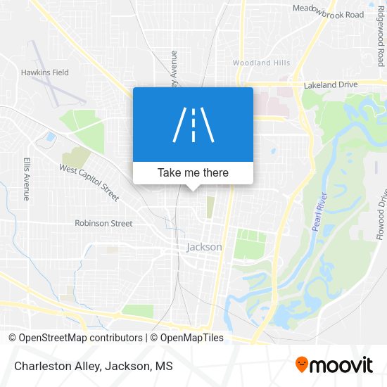 Mapa de Charleston Alley