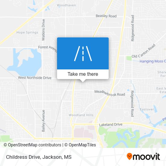 Mapa de Childress Drive