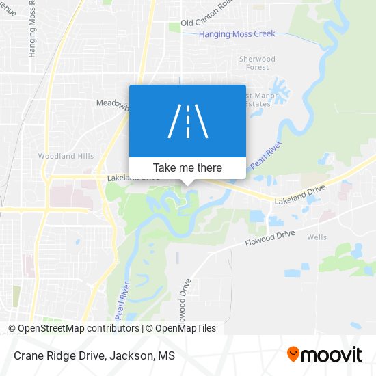 Crane Ridge Drive map