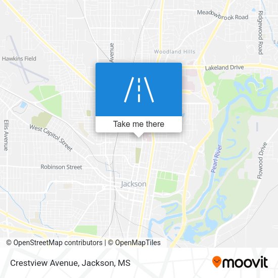 Mapa de Crestview Avenue