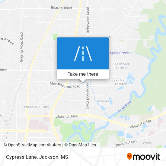 Mapa de Cypress Lane