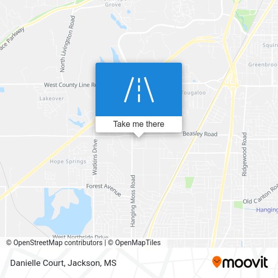 Danielle Court map