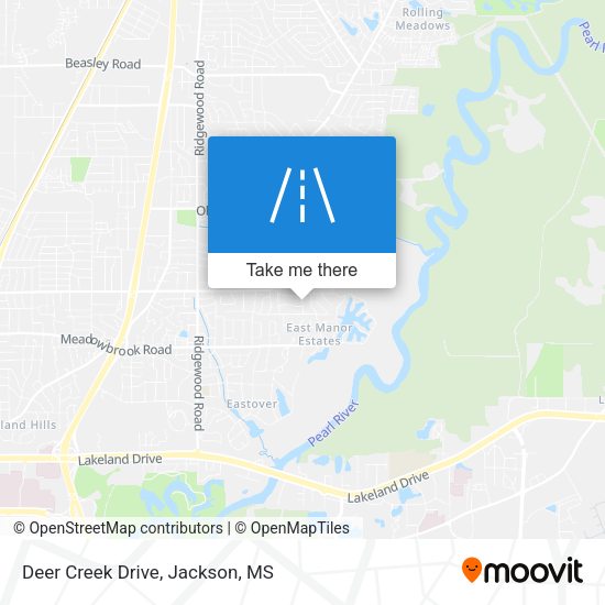 Mapa de Deer Creek Drive