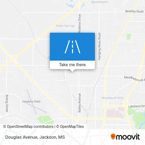 Mapa de Douglas Avenue