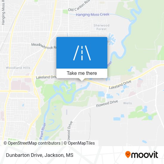 Mapa de Dunbarton Drive