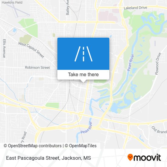Mapa de East Pascagoula Street