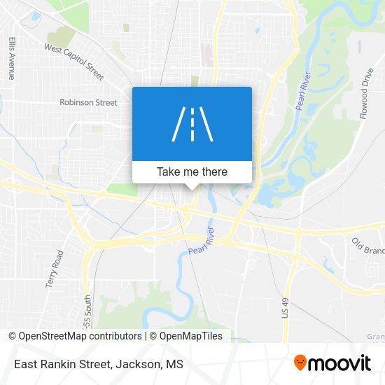Mapa de East Rankin Street