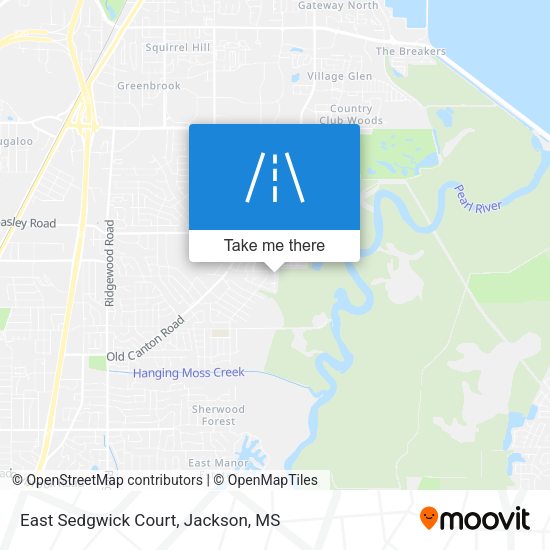 Mapa de East Sedgwick Court