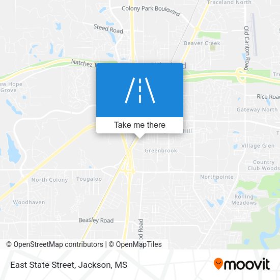 Mapa de East State Street