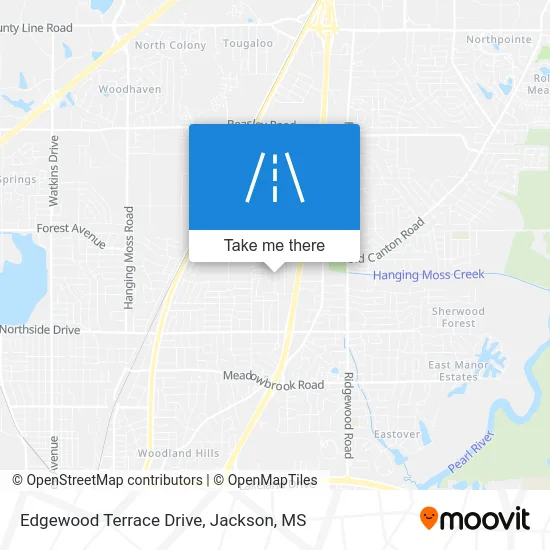 Edgewood Terrace Drive map