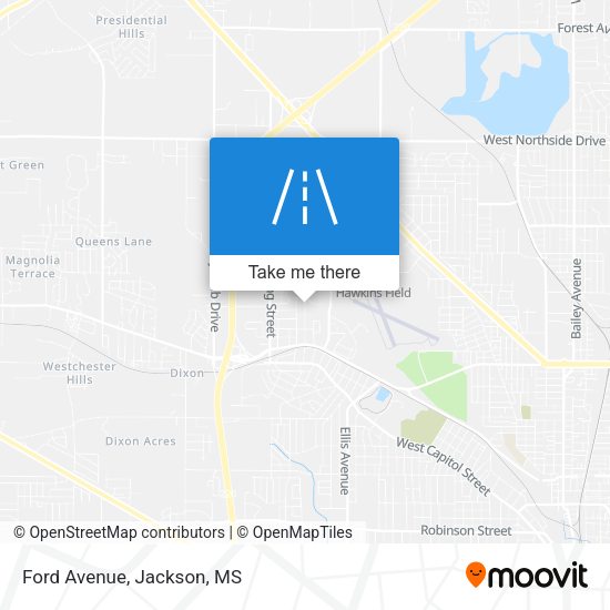 Mapa de Ford Avenue
