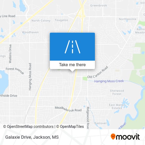 Mapa de Galaxie Drive