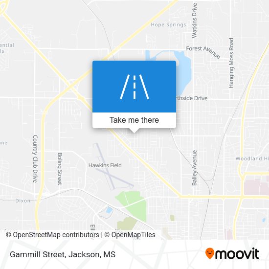Mapa de Gammill Street