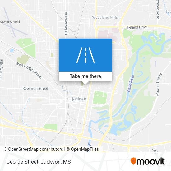 Mapa de George Street