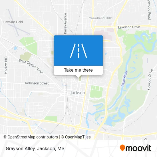 Grayson Alley map