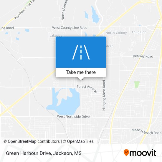 Mapa de Green Harbour Drive