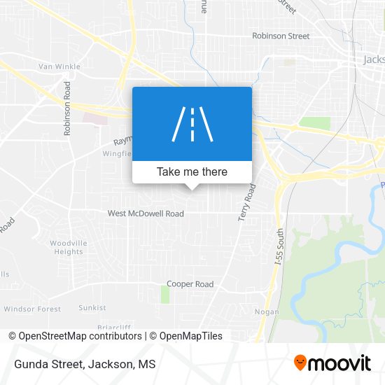 Mapa de Gunda Street