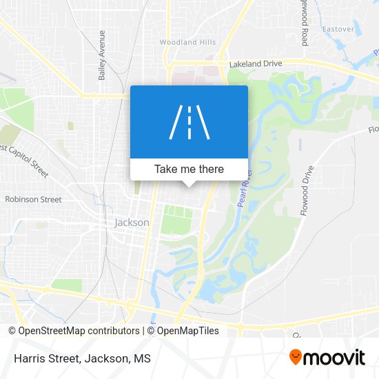 Mapa de Harris Street